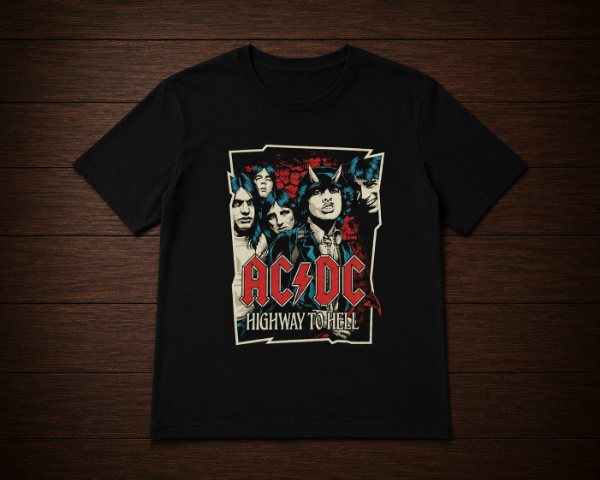 Producto - Remera - AC DC Highway to hell - 0