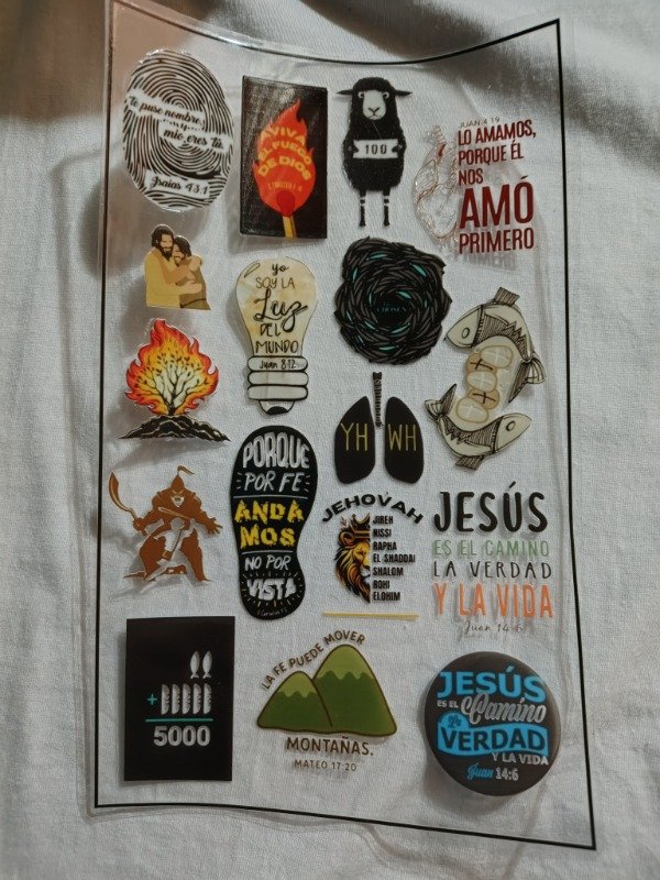 Producto - plancha de stickers Uv disponible - 5