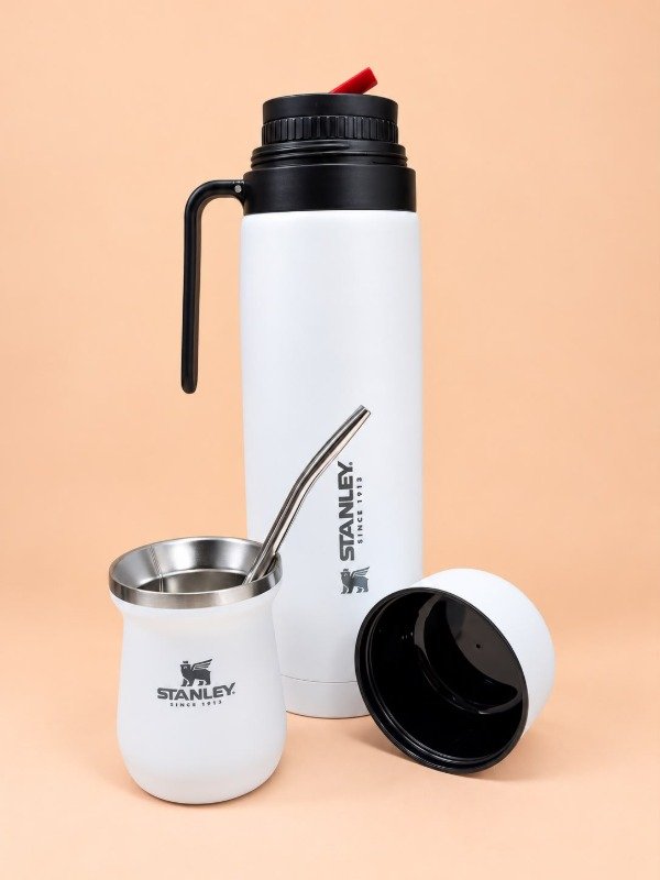Producto - Termo 1lt. + Mate acero - 1