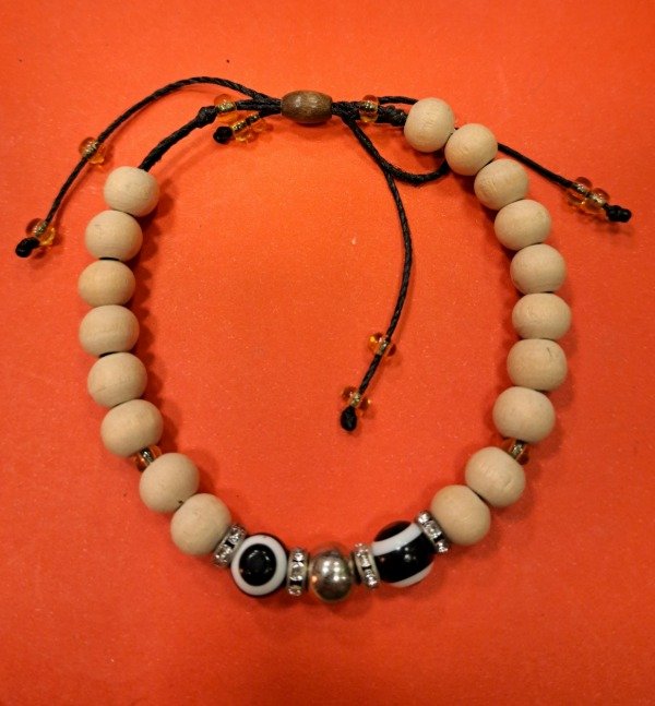 Producto - Pulsera Ojo Turco madera