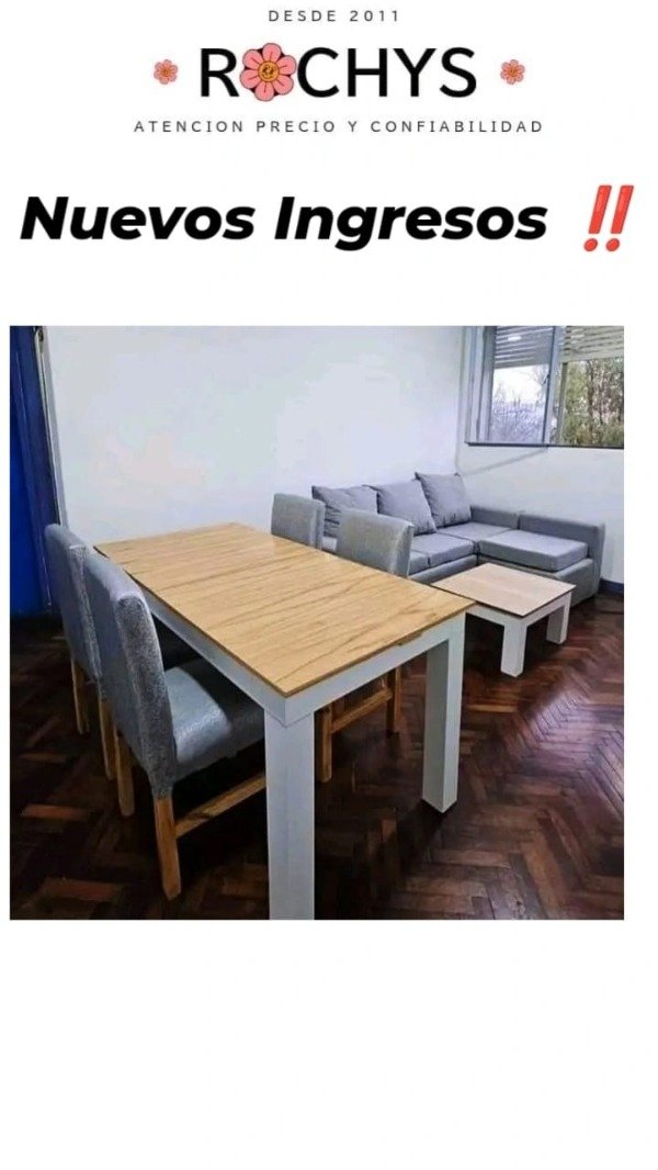 Producto - mesa paraiso con sillas