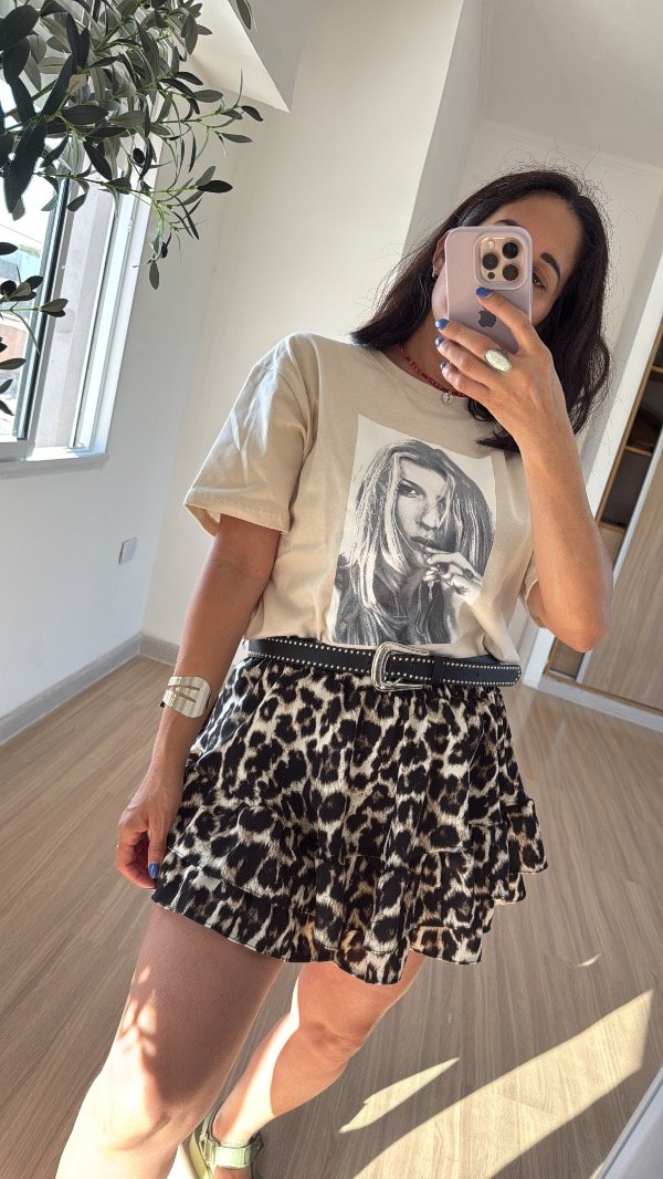 Producto - Short pollera print