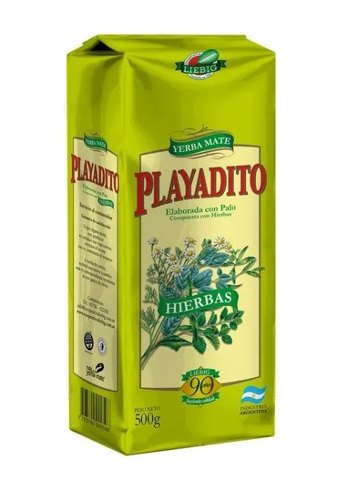 Producto - Yerba Playadito con Hierbas 500gr