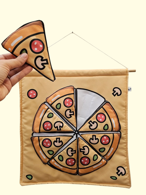 Producto - Pizza para enseñar fracciones