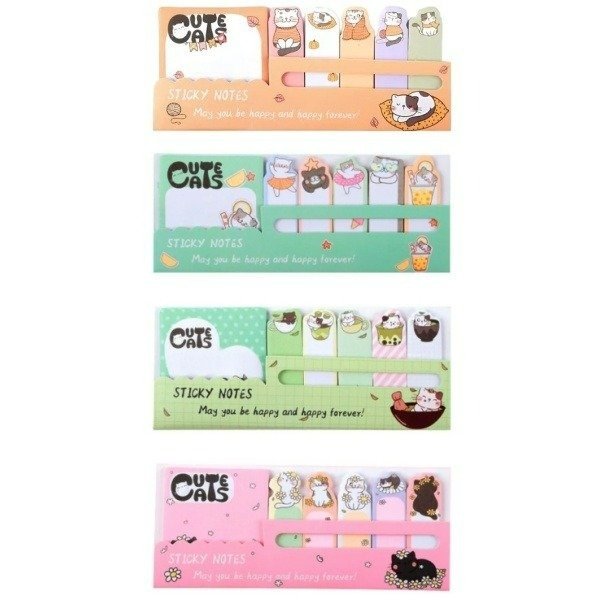 Producto - Notas Adhesivas de Gatitos x12