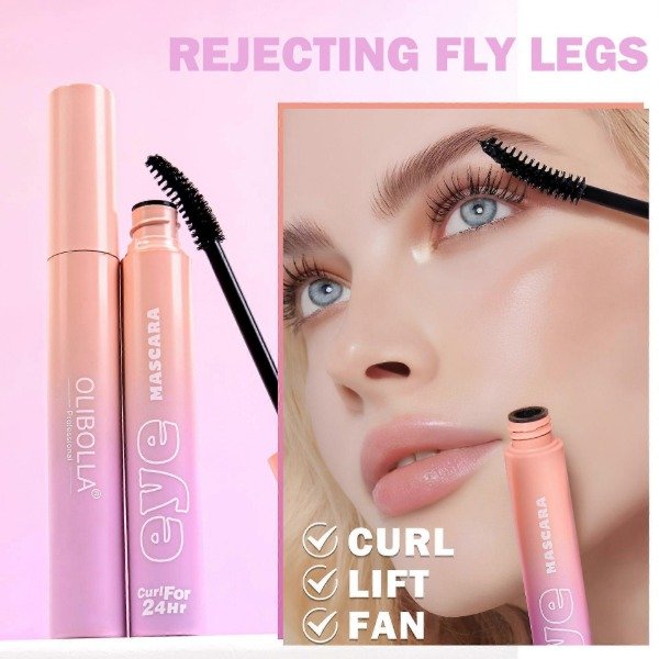 Producto - Mascara de pestañas 3D curl+lift+fan waterproof - Olibolla