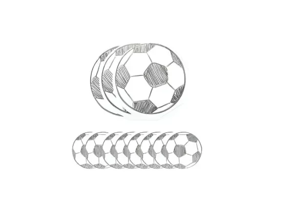 Producto - SERVILLETA FORMA  PELOTA FUTBOL