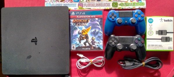 Producto - CONSOLA PLAYSTATION 4 SLIM 500GB 2 + JUEGOS