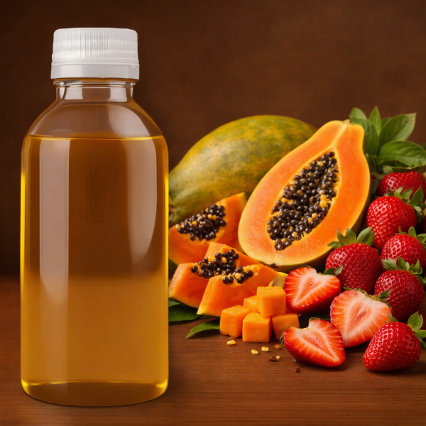 Producto - Esencia - 1 Litro - Papaya y Frutilla - ALTAMENTE CONCENTRADA