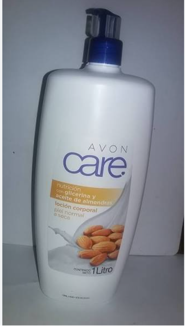 Producto - Crema 1 litro Avon con Extracto de almendras