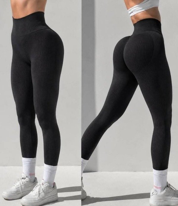 Producto - Calza Seamless puro negro LE88819 - 1