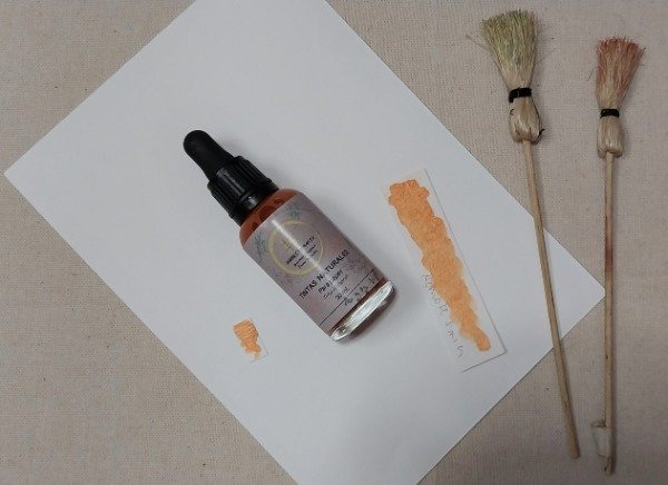 Producto - TINTAS NATURALES METALIZADAS- TINTA NARANJA - TNM10