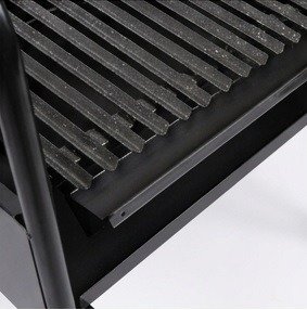 Producto - Parrilla 75cm con fogonero y 4 ruedas EME Navia Criolla - 3