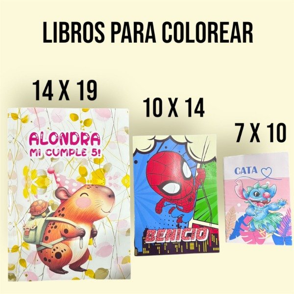 Producto - LIBRITO PARA COLOREAR CHICO X 10 UNID.