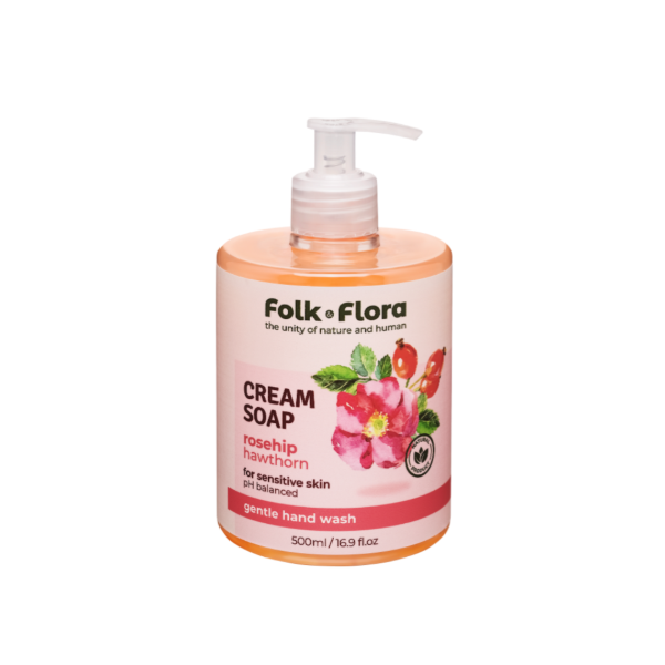 Producto - Jabon liquido de manos de rosa mosqueta