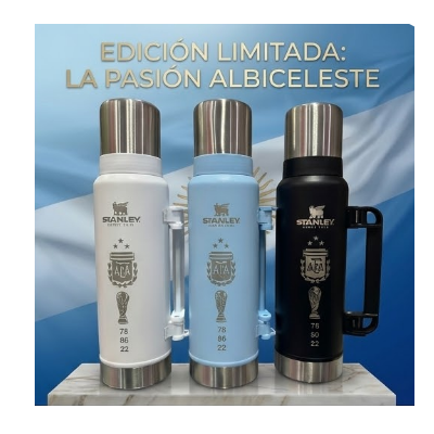 Producto - Termos Stanley Edición Limitada AFA