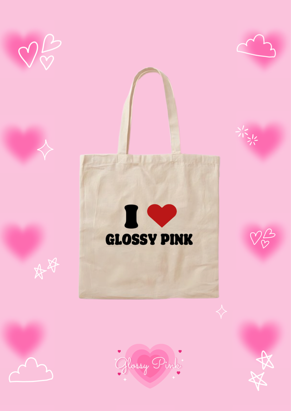 Personaliza tu Tote Bag de I LOVE lienzo