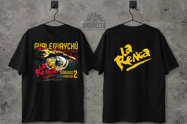Producto - Remera La Renga en Gualeguaychú - 0