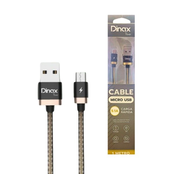 Producto - CABLE MICRO USB DNX 5.1 MALLADO