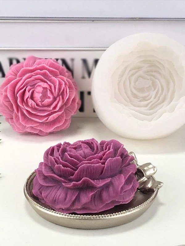 Producto - Flor peonia grande 3d