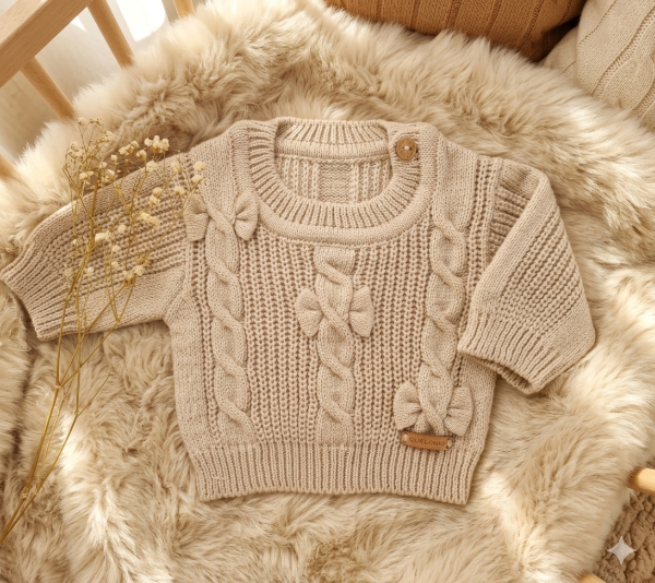 Producto - SWEATER MOÑOS BEIGE