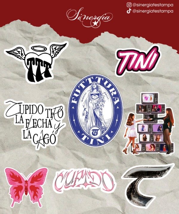Producto - Stickers - Tini