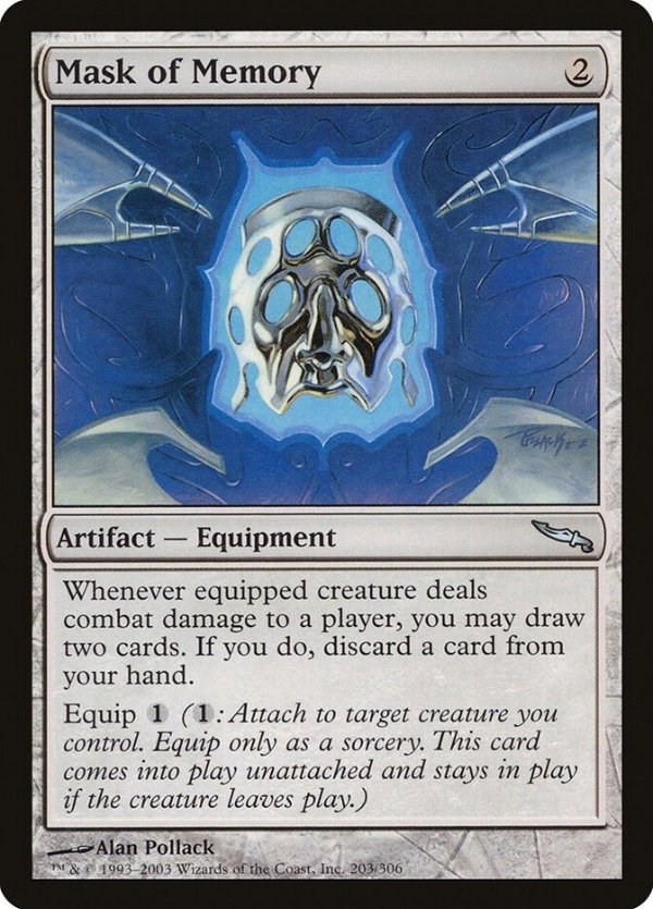 Producto - Mask of Memory #203  Mirrodin