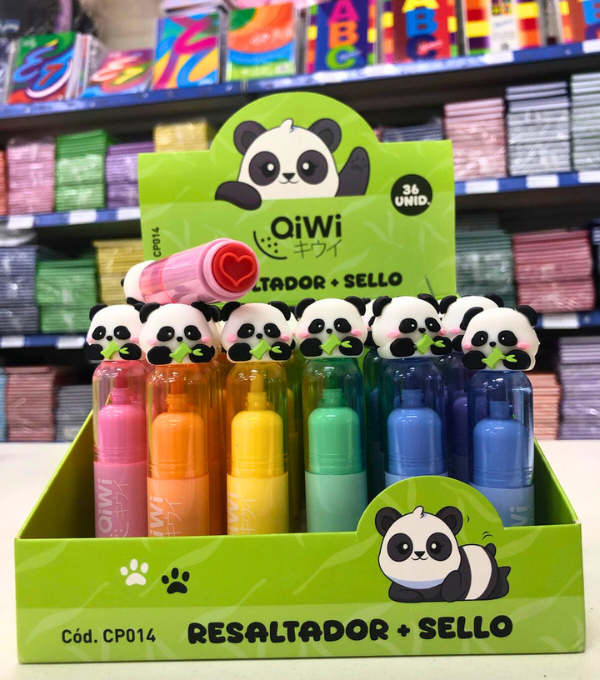 Producto - Resaltador OLAMI SELLO PANDA