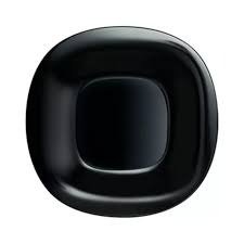 Producto - Plato Playo Luminar Carine Negro 26cm