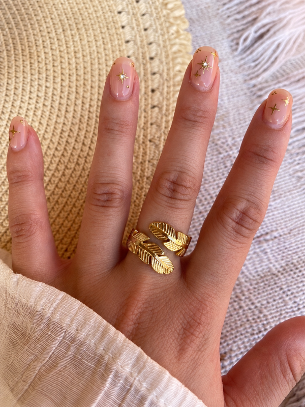 Producto - Anillo hojitas nro.2 A.D