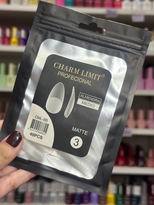 Producto - TIPS SOFT GEL Almendra x48 (Charm Limit) n-03