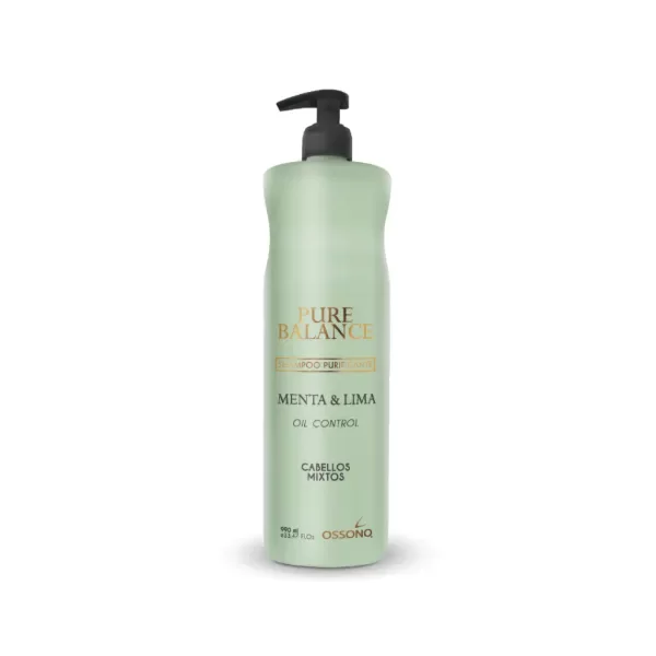 Producto - OSSONO SHAMPOO GRASOS MENTA Y LIMA X 990 ML