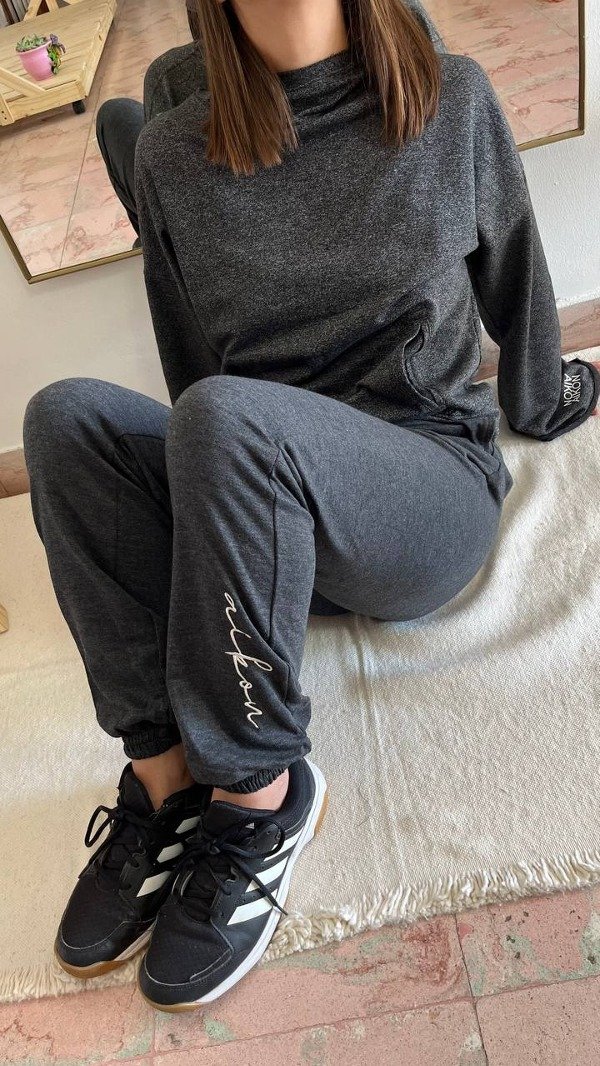 Producto - Babucha Atuel Gris Oscuro
