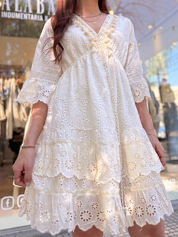 Producto - Vestido Marfil