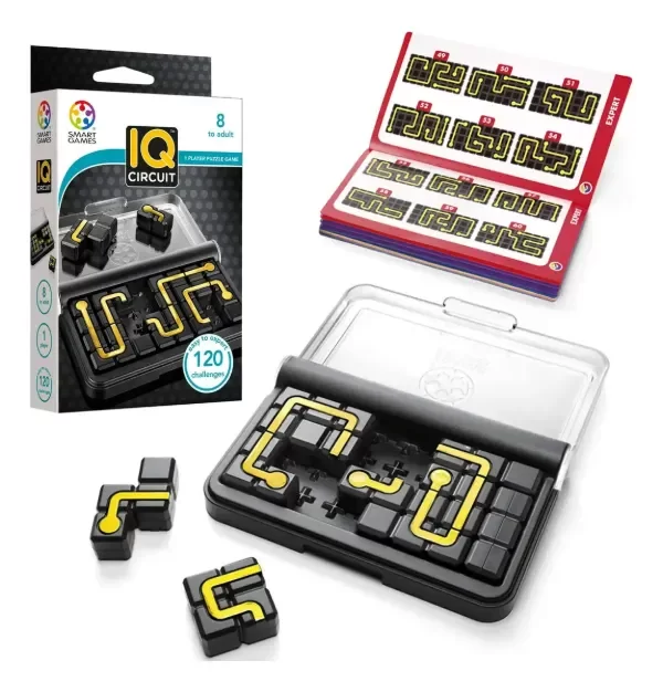 Producto - JUEGO DE INGENIO IQ GAMES LABERINTO 120 DESAFIOS ROMPECABEZA