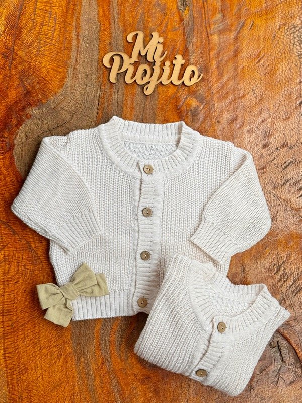 Producto - Saco Olivia Crudo Bebé