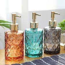 Producto - DISPENCER JABON DE VIDRIO COLOR 29780