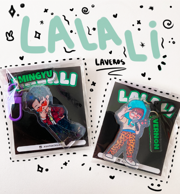Producto - Llaveros Acrilicos LALALI Seventeen