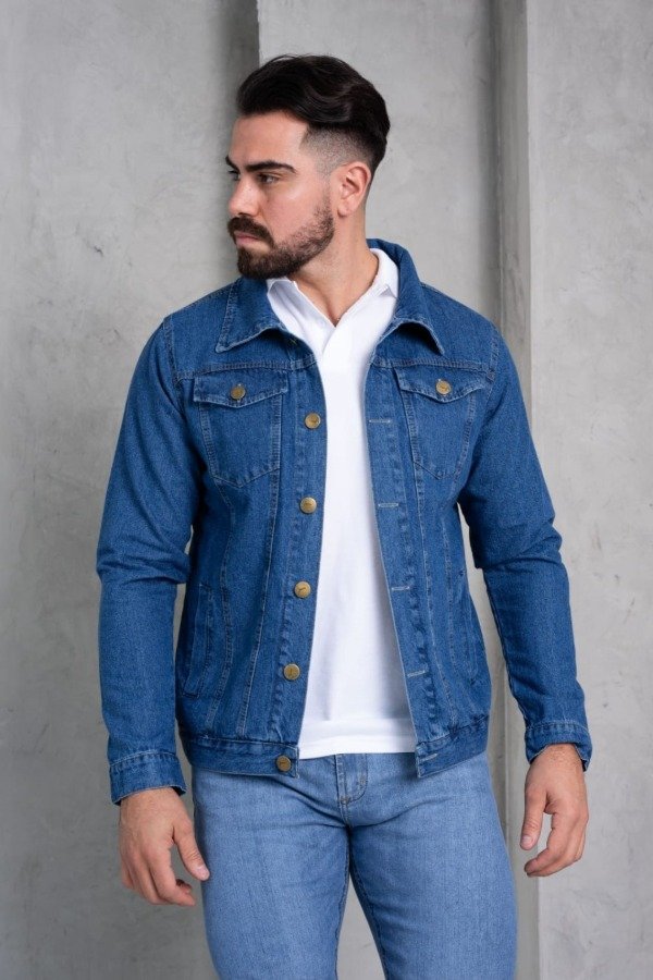 Producto - Campera de Jean - Azul