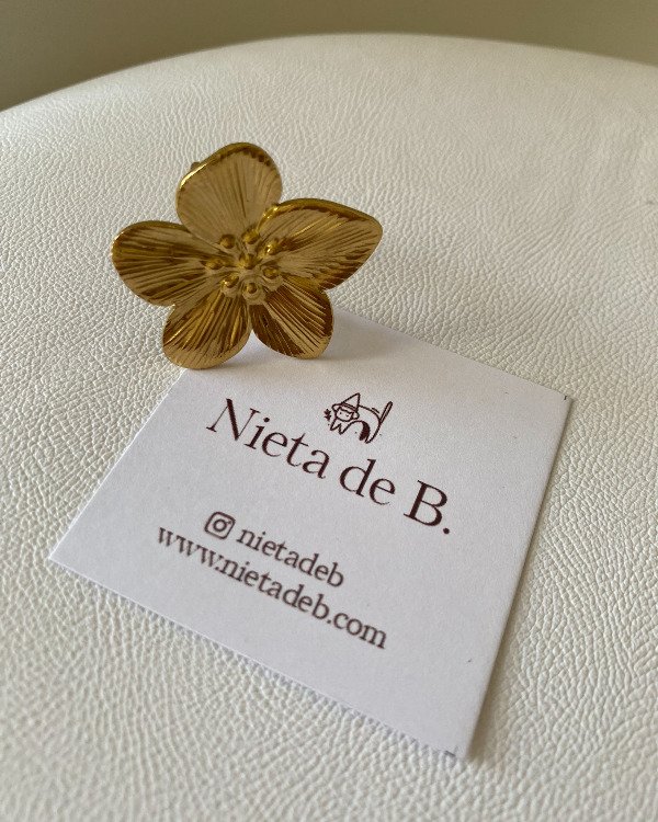 Producto - Anillo NAn105 Dorado
