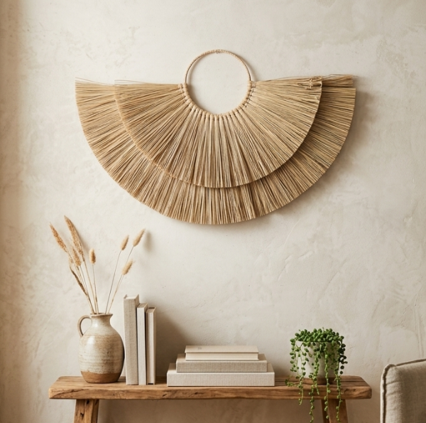 Producto - ADORNO DE PARED FIBRAS DOS CAPAS 90x50