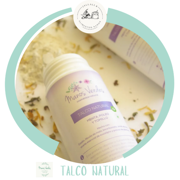Producto - Talco natural de Manos Verdes