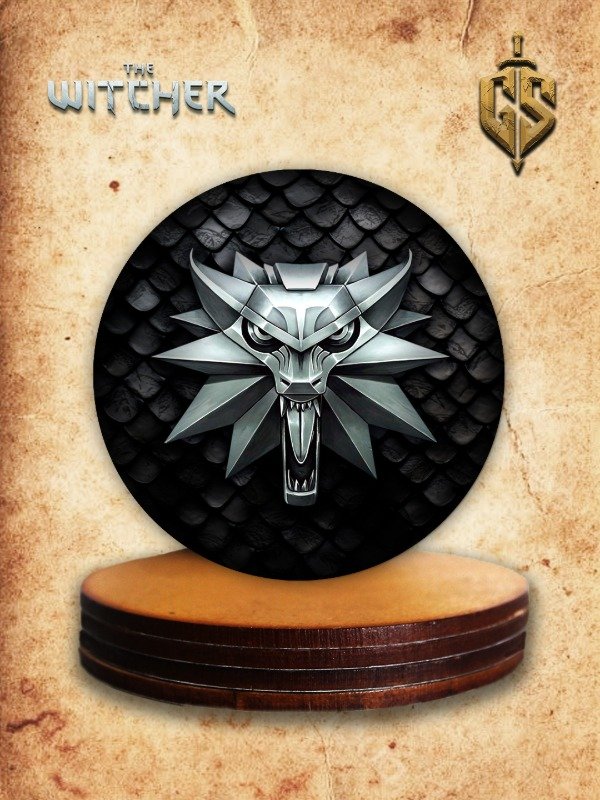 Producto - Posavasos Escuela del Lobo - The Witcher