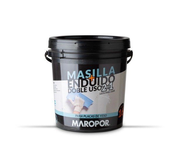Producto - Masilla Duo MAROPOR - Balde 16 Kg.