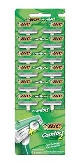 Producto - Máquina de Afeitar Bic Confort 2 x 12 unid
