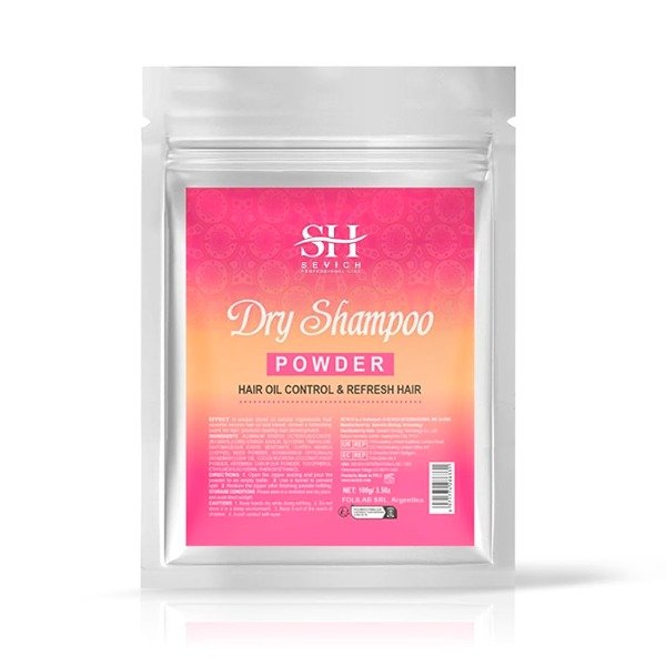 Producto - Recarga Shampoo Seco en Polvo Sevich 100g  (4 recargas)