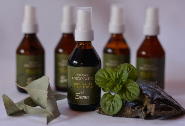 Producto - Spray de propóleo, miel y eucalipto - 0