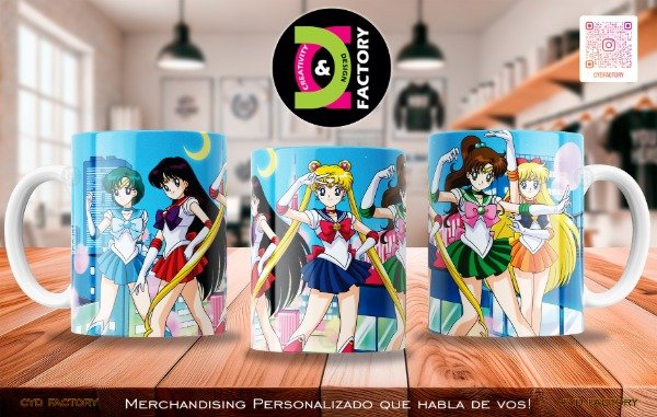 Producto - Taza - Anime - Sailor Moon - TZ-RT-BL-11OZ-151-ANM-SM