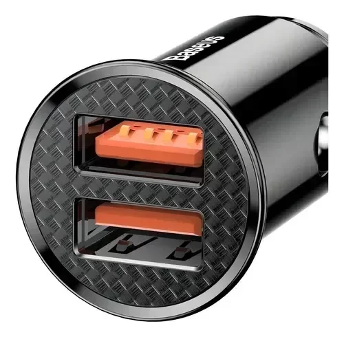 Producto - CARGADOR DE AUTO BASEUS 30W USB-A X2
