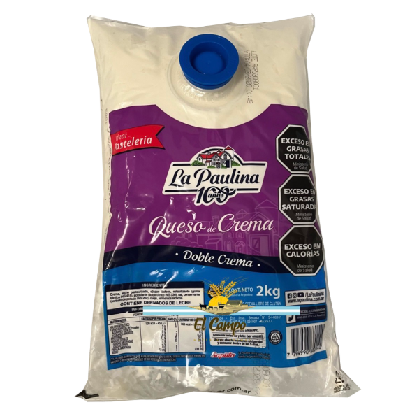Producto - Queso Doble Crema La Paulina x 2 kg